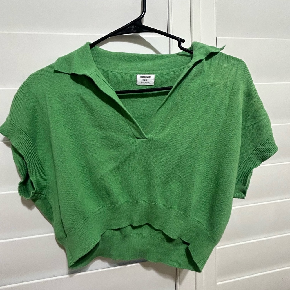 Cotton on crop top